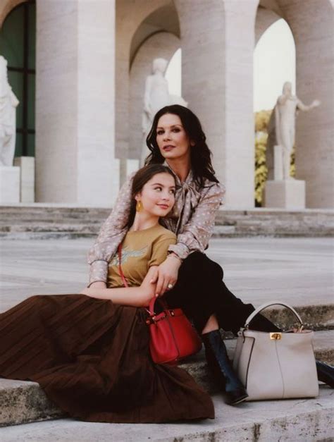 Catherine Zeta Jones and her daughter have their first photoshoot